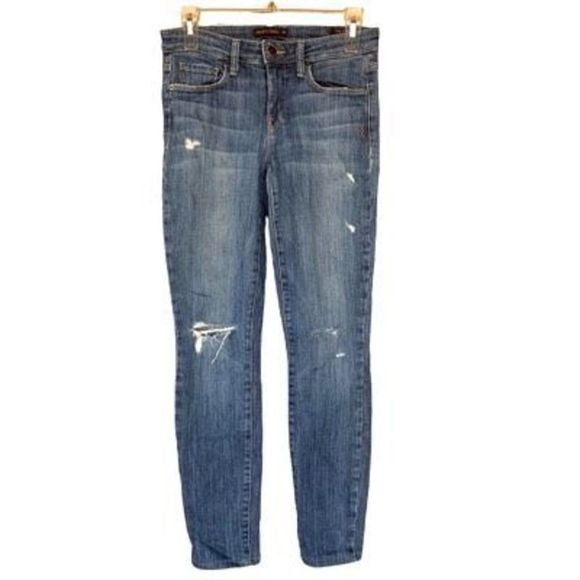 Generic Denim The Stem Sz Twenty Five Blue Cotton Stretch Mid Rise Skinny Jean - Picture 2 of 16